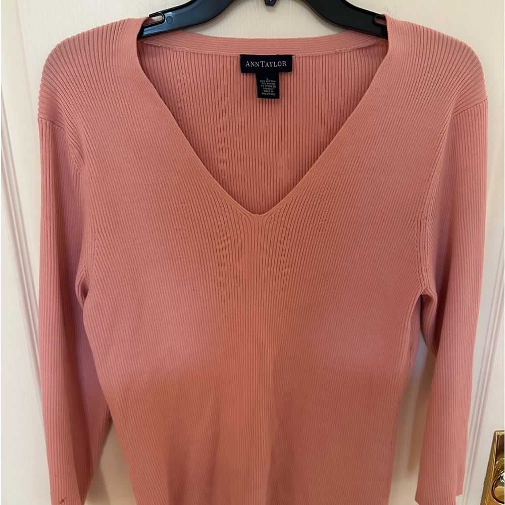 Pink Ann Taylor Sweater